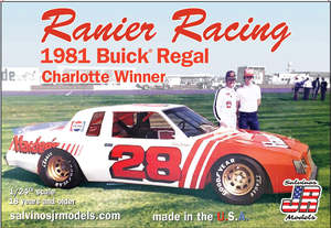 Plastic Models Cars: Salvinos JR xx1/25 '81 Buick #28 Allison