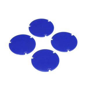 Rc Tyre Rims: Wheel Cover Set, Blue: 22S Sprint by LOSI
