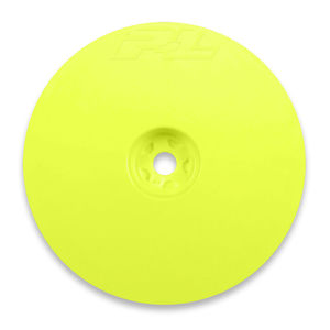 Rc Tyre Rims: 1/10 Velocity 2WD Front 2.2' 12mm Buggy Wheels (2) Yellow TLR 22X, AE, KYO by