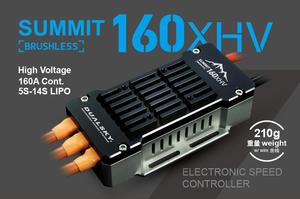 Rc Esc: Dual Sky SUMMIT 160XHV 160Amp 5-14S Brushless Aircraft ESC