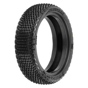Rc Tyre Rims: 1/10 Harpoon CR4 2WD Front 2.2' Carpet Buggy Tires (2) by Proline