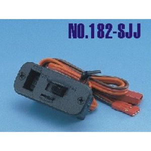 Rc Other Electronics: Switch w/charge plug mounted JR 50 strand
