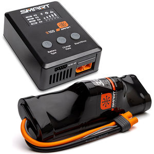 Rc Nimh Alkaline: Smart Powerstage Surface Bundle: 3300mAh 7-Cell NiMH Battery (IC3) / 100W S100