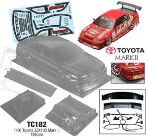 1/10 Toyota JZX100 Mark II, 195mm by Team C