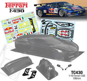 1/10 Ferrari 430 190mm Wide by Team C