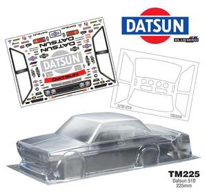 TM225 1/10 Mini Datsun 510, WB 225mm, Width 165mm