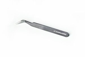 Bent Tweezers 1.5mm Thick Version by Koswork