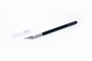 Aluminum Hobby Knife w/6pcs #11 Blades by Koswork