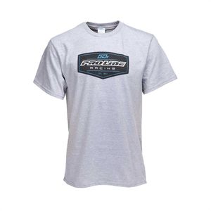 Pro-Line Crest Gray T-Shirt - Medium by Proline