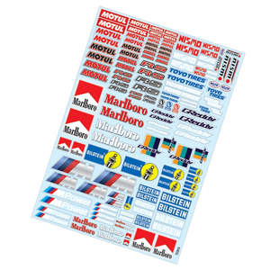 Apparel: 1/10 Motul sticker (A4)