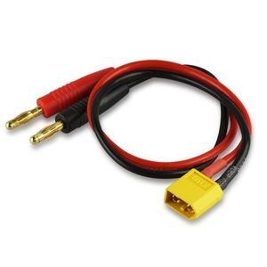 Rc Charging Accessories: XT60 - Banana plug Charge lead, by RC Pro