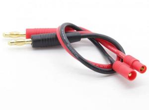 Rc Charging Accessories: HXT 3.5mm Charge Lead with 4mm Banana Plugs (1pc)