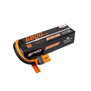 Rc Lipo: 6800mAh 4S 14.8V Smart Pro Basher LiPo 120C IC5 by Spektrum