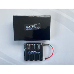 Rc Nimh Alkaline: Gens Ace 4.8V 2400mah NiMh TX Flat Pack w/CE-S Plug, Suite DX7s,8. 122g