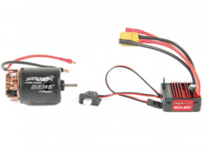 Rc Motor Esc: Turnigy Trackstar 540-13T Brushed Motor & 60A ESC Combo for 1/10th Crawler