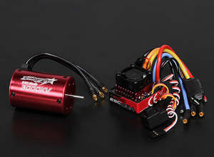 Turnigy TrackStar Waterproof 1/10 Brushless Power System 3000KV/80A