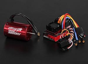 Turnigy TrackStar Waterproof 1/10 Brushless Power System 5200KV/80A