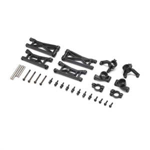 Rc Steering Hubs: Arms, Hubs: Micro-B by LOSI
