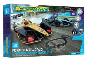 Slot Car Sets: Scalextric SparkPlug set: Formula E