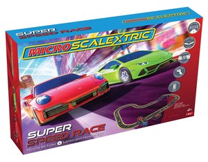 Slot Car Sets: Scalextric M Set Bat: Lambo vs Porsche