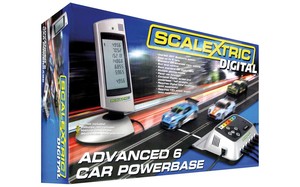 Slot Car Tracks: Scalextric Digital 6 Car Powerbase