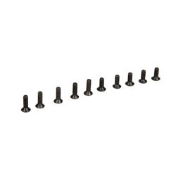 Rc Screws: Screw, M3, Flat Head, Binder Head (10)