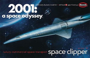 Rc Clips: Moebius 1/350 2001:Space Clipper Orion