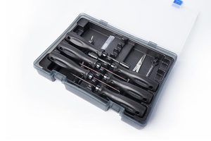 Rc Lighting: 10pcs Tool Set (w/Tool Box) (Light Tri Handle) by Koswork