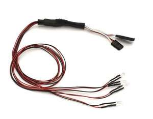 Rc Lighting: Kyosho LED lights Red (4) Halogen