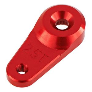 Rc Servo Horns: AR340102 Servo Horn Metal 25T Aluminum Red