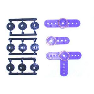 Rc Servo Horns: Universal Servo Horn (Purple) suit Fut. JR, Hitec