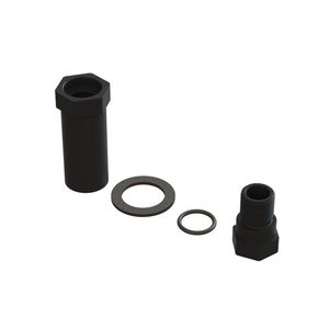 Rc Servo Savers: Aluminum Servo Saver Hub Set Black