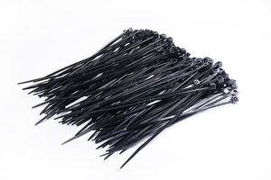 100pcs 2x100mm High Strength Cable Zip Tie Black by Koswork