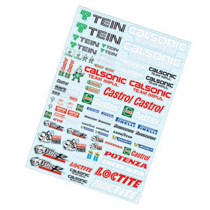 1/10 Calsonic Sticker (A4)