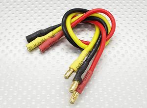 3.5mm Male/Female Bullet Brushless Motor Extension Lead 200mm - 16AWG