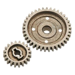 Rc Gear Boxes: AR310569 Center Gearbox Gear Set Nero