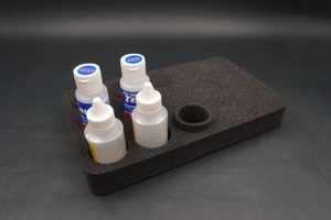 Rc Differential: 270x160x35mm Shock & Differential Oil Foam Stand Set (15 Compartments) by