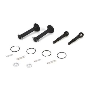 Rc Wheel Axles: Axle Shaft Set FR/RR (2): V100
