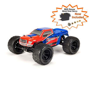 Boxing Day Deals Boxing Day Sale On Now Huge Discounts Wide: Granite Voltage 2WD Mega 1/10 MT RTR Red/Blue Includes Metal Gear Savox Servo