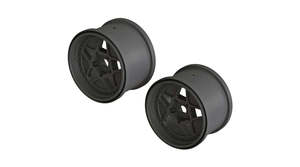 Rc Wheel Hexes: AR510113 MT 3.8 Wheel 17mm Hex Blk (2)