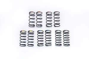 Rc Springs: Front Shock Spring Set (44mm, 3.6/3.9/4.3/4.6/5.1 lb/in, 12/13mm Shock) AE (5