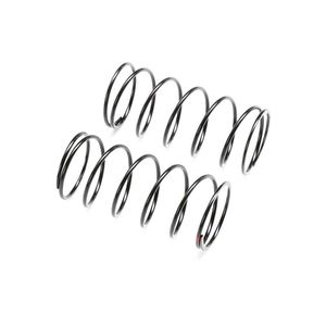Front Springs, Red, 3.56lb, 13mm (2) by TLR