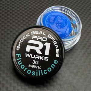 Rc Shocks: R1WURKS Pro Shock Seal Grease, Fluorosilicone, 3g