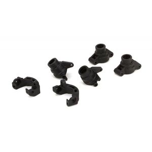 Hub Carriers: Spindle, Hub & Carrier Set: 1/18 4WD All