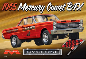 Plastic Models Cars: Moebius 1/25 '65 Mercury Comet B/FX