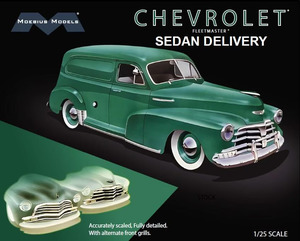 Plastic Models Cars: Moebius 1/25 '48 Chevy Sedan Delivery