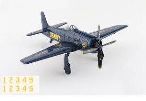 Diecast Aircraft: Hobby Master 1/72 F8F1B Blue Angels US Navy