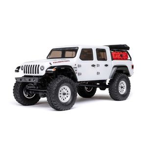 Cars 1: 1/24 SCX24 Jeep JT Gladiator 4X4 RTR Brushed Rock Crawler (Battery & Charger
