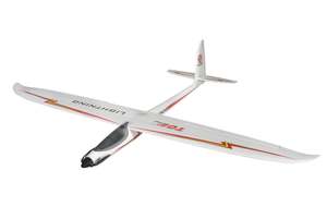 Lightning V2A 4S Electric Powered 1.5m warmliner MG servo's, PNP w/new motor