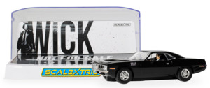 Slot Cars: Scalextric John Wick Plymouth Barracuda